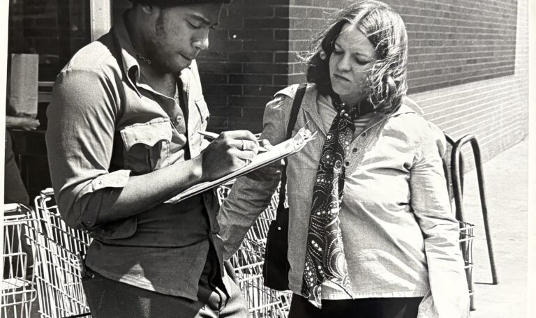 vintage canvassing